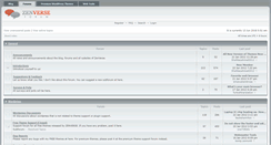 Desktop Screenshot of forums.zenverse.net